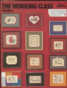 Folleto patrón punto de cruz de la clase trabajadora tres agujas 24 diseños - Imagen 1 de 2