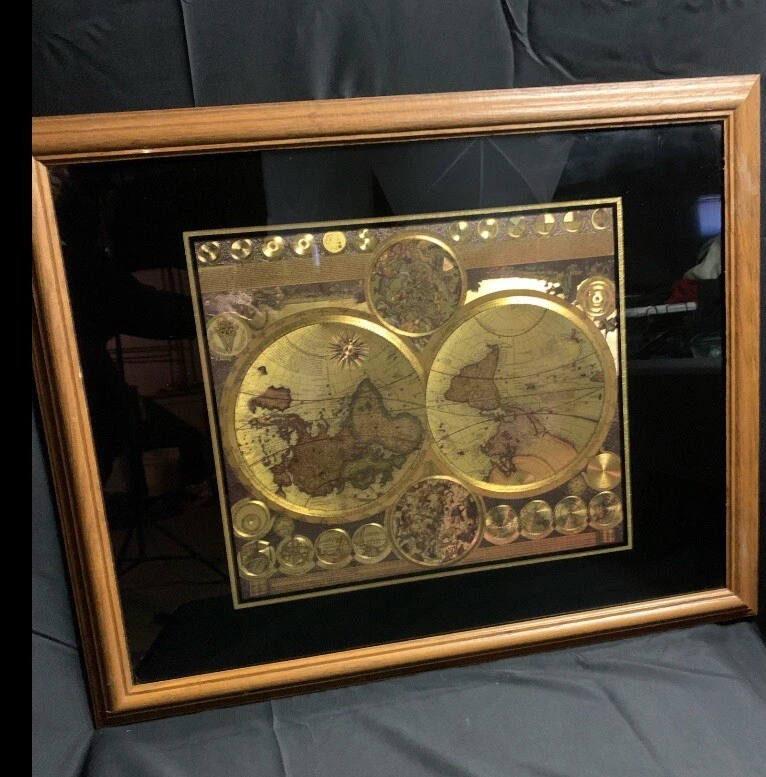 "Planisphaerium Terrestre" by Peter Schenk the Elder  - Image 1 of 1