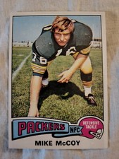 1974 Topps Mike McCoy Packers NRMT card #362.