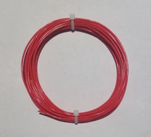 24 AWG  Mil-Spec Wire (PTFE) Red,  Stranded Silver Plated, 25 ft - Picture 1 of 1