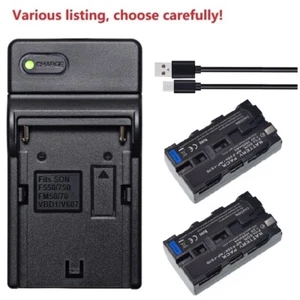 Battery or Charger for Sony NP-F570 CCD-TR400 CCD-TR500 CCD-TR600 CCD-TR700 - Picture 1 of 51