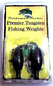 Durhams Tackle- Premier Tungsten Punch Weight 1/2oz black (2 pack) - Picture 1 of 1