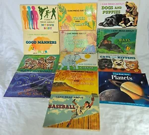 I Can Read About Series Troll Assoc 1973 Vintage Childrens Planets Animals Bats - Picture 1 of 24