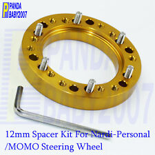 1/2" Steering Wheel Spacer Hub Adapter Kit For Nardi Personal Sparco OMP MOMO BK