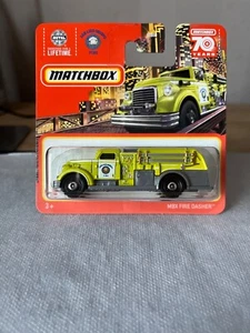 Matchbox 2023 Case MBX Fire Dasher Green New/Sealed Matchbox 70th Anniversary - Picture 1 of 2