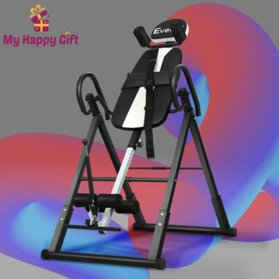 Everfit Inversion Table Gravity Exercise Inverter Back Stretcher Home Gym Grey - image 1 of 4