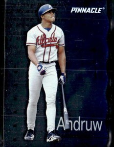 1998 Pinnacle Plus #15 of 30 Andruw Jones(I)  Atlanta Braves