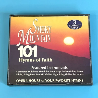 EXTREMELY RARE Smoky Mountain 101 Hymns Of Faith 3 CD Collection Set - Image 1 of 4
