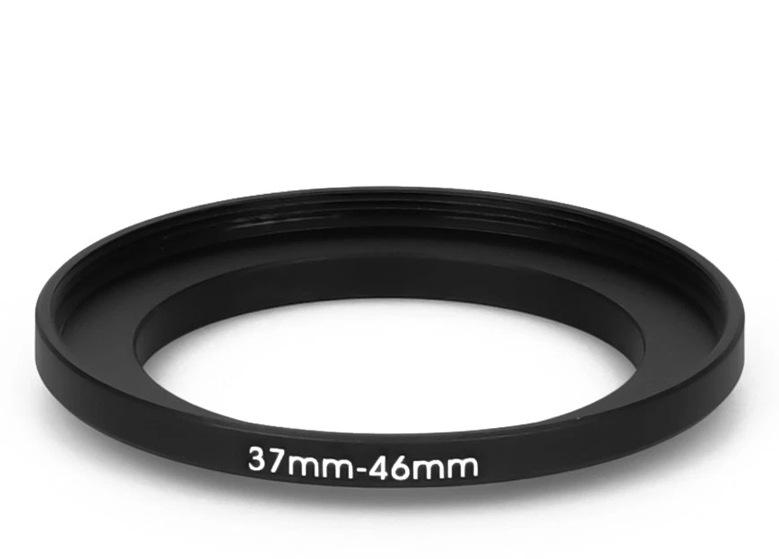 FITTINGS4YOU 37 mm - 46 mm Filter Adapter Step-Up Adapter Filteradapter Step Up 37-46