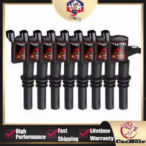 DG511 8 Pack Ignition Coil For Ford Mustang F-150 Expedition 4.6L 5.4L 2004-2008 - Picture 1 of 12