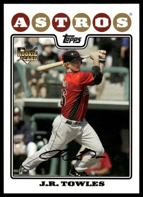 2008 Topps #4 J.R. Towles Factory Set Bonus: Rookies - Image 1 of 2