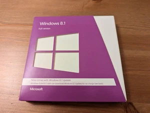 Microsoft Windows 8.1 "Full Version" – 32/64 Bit Discs + Product Key - Photo 1/3