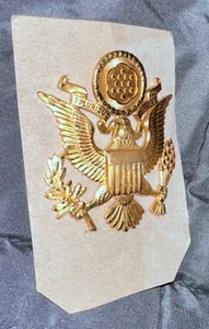 WWII US Army Military Officers Cap Pin Insignia - Picture 1 of 5