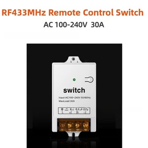 220V Control Switch Remote Control Device Compact Design Flame-retardant Housing - Picture 1 of 11