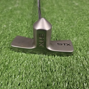STX Sync Tour Series Rubber Face Putter 32.5" Bowtie Silver RH Right - Picture 1 of 9