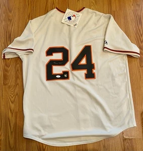 Willie Mays Signed San Francisco Giants Authentic Majestic Jersey JSA Autograph - Picture 1 of 5