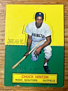 1964 Topps Chuck Hinton Stand-ups Baseballkarte #32 Washington Senators - Bild 1 von 4