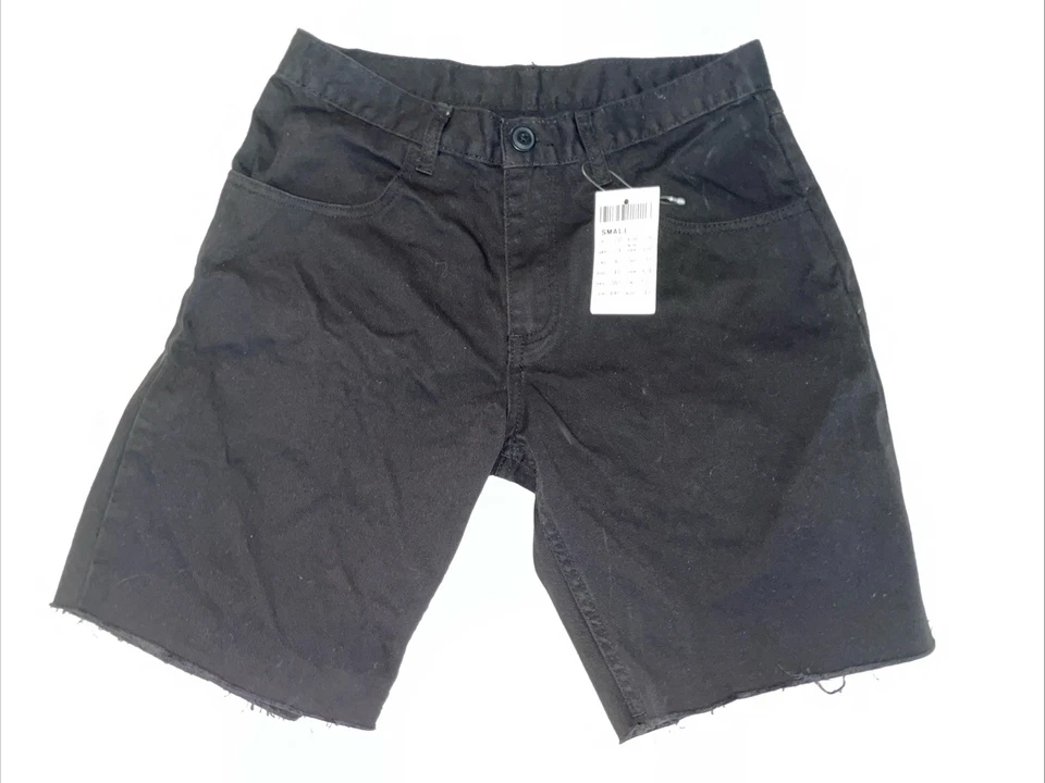 Pantalones Cortos para Mujer J. Galt Brandy Melville Negro Corte Talla Pequeña Ropa de Calle Nuevos con Etiquetas Foto 1 de 4