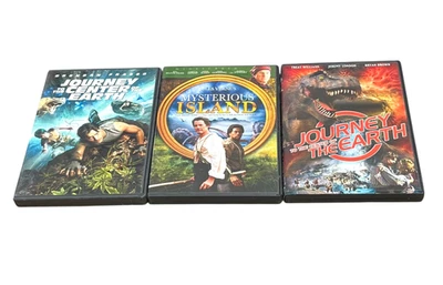 Jules Verne DVD Movie Lot Journey To The Center of The Earth Mysterious Island - Image 1 of 4