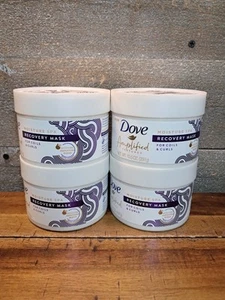 4x Dove verstärkte Texturen Feuchtigkeit Spa Erholungsmaske für Spulen & Locken 10,5 Oz. - Bild 1 von 4