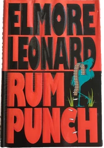 Rum Punch by Elmore Leonard - HCDJ - NEW 1st Ed - Foto 1 di 1