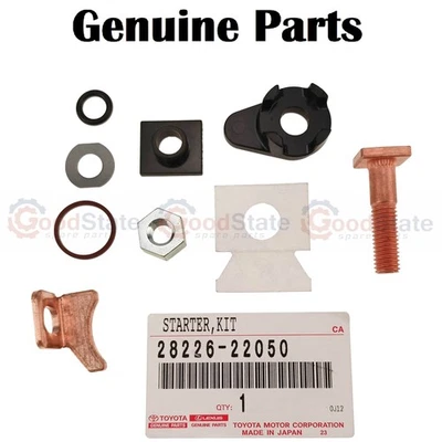 Genuine Regius Ace RZH125 Tacoma VZN150 Motor Terminal Starter Rebuild Kit - Image 1 of 2