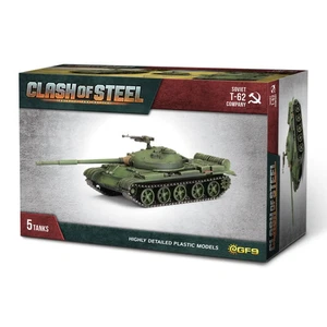 Clash of Steel T-62 Company (x5 Plastic) - Bild 1 von 4