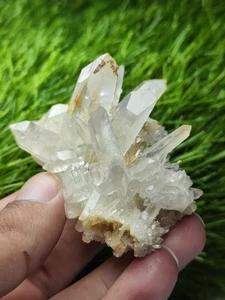 Quarz klare Kristalle Cluster mit schönem Wuchs_Kharan.Pakistan - Bild 1 von 19