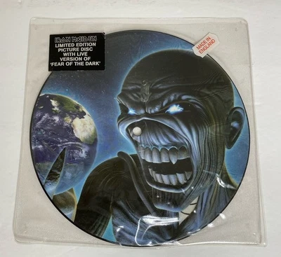 IRON MAIDEN ~ DIFFERENT WORLD/FEAR OF THE DARK ~ 2006 UK EMI ~ 7” PICTURE DISC - Image 1 of 4