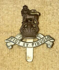 British army, Royal Army pay core, Badge slider, brass/white metal Plating