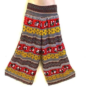 Sacred Threads Hippie Boho Festival Bellydance Palazzo Harem Pants 222270 B - Picture 1 of 2
