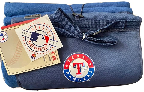 Texas Rangers Blanket Tote Brand New! Cover