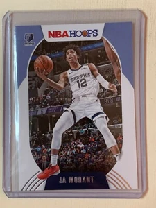 2020-21 BASKETBALL JA MORANT MEMPHIS GRIZZLIES NBA HOOPS 120 - Picture 1 of 2