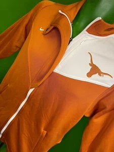 Chaqueta NCAA Texas Longhorns naranja cremallera completa para hombre pequeña - Imagen 1 de 5