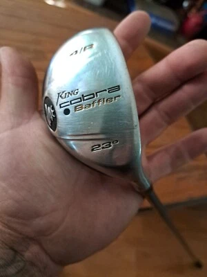 King Cobra Baffler 23° Hybrid 4/R Iron NV-HL 65 ALDILA SHAFT R-flex. RH - Image 1 of 4
