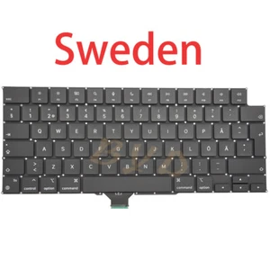 New A2442 A2485 Sweden Keyboard Macbook Pro 14" 16" M1 Pro/Max 2021 Year - Picture 1 of 2