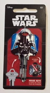 LLAVE DARTH VADER DOBLE CARA STAR WARS EN BLANCO-SC1-PARA CERRADURAS SCHLAGE - Imagen 1 de 1