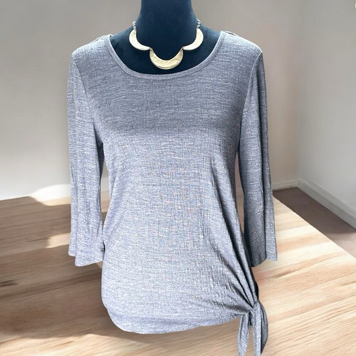 ALYX WMs SM nodo laterale girocollo uncinetto schiena aperta manica a campana 3 4 boho casual