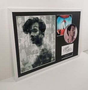 Harry Styles 1 Direction Signed FRAMED Print Picture Disc Display Ltd Edition