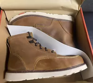 BRUNT Men's 13" Marin Unlined Soft Toe WorkBoot Brown waterproof - Picture 1 of 7