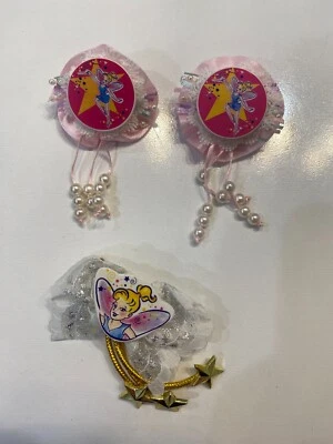 3 pinzas para el cabello con pasador de hadas niñas niños Foto 1 de 4