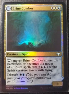 Brine Comber / Brinebound Gift Foil 233/277 MTG M Innistrad Crimson Vow Series - Picture 1 of 2