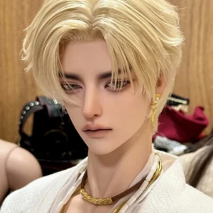 1/3 BJD Doll Resin Joint Nude Doll Attractive Boy Male with Eyes Face Makeup Toy - Picture 1 of 6