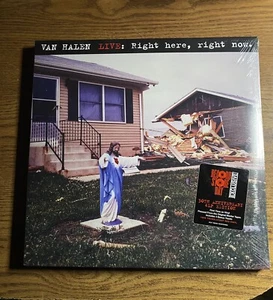Van Halen Live Right Here, Right Now. 2023 RSD 180g Red Vinyl 4LP SEALED - Picture 1 of 10