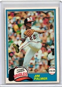 1981 Topps #210 Jim Palmer Baltimore Orioles - Bild 1 von 2