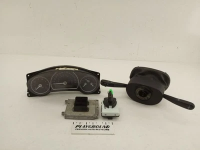 Saab 9-3 седан двигатель ECU модуль спидометр кластер и зажигания 4 цилиндра 07-11 - Изображение 1 из 4
