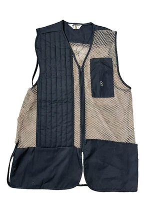 Vintage Bob Allen Padded Shooting Vest Men’s XL Mesh Made in USA Full Zip - Image 1 of 4
