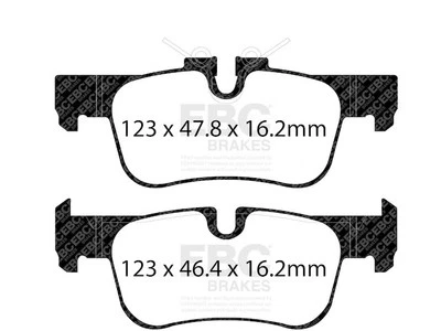 For 2017-2023 Mini Cooper Countryman Brake Pad Set Rear EBC 41385VJVD 2018 2019 Foto 1 de 4