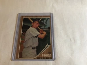 1962 Topps Baseball Pete Runnels #3 Ex - Picture 1 of 2