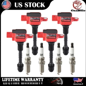 4 bobinas de encendido y bujía para Nissan Sentra 2002 2003--2006 1,8 L UF351 - Imagen 1 de 15